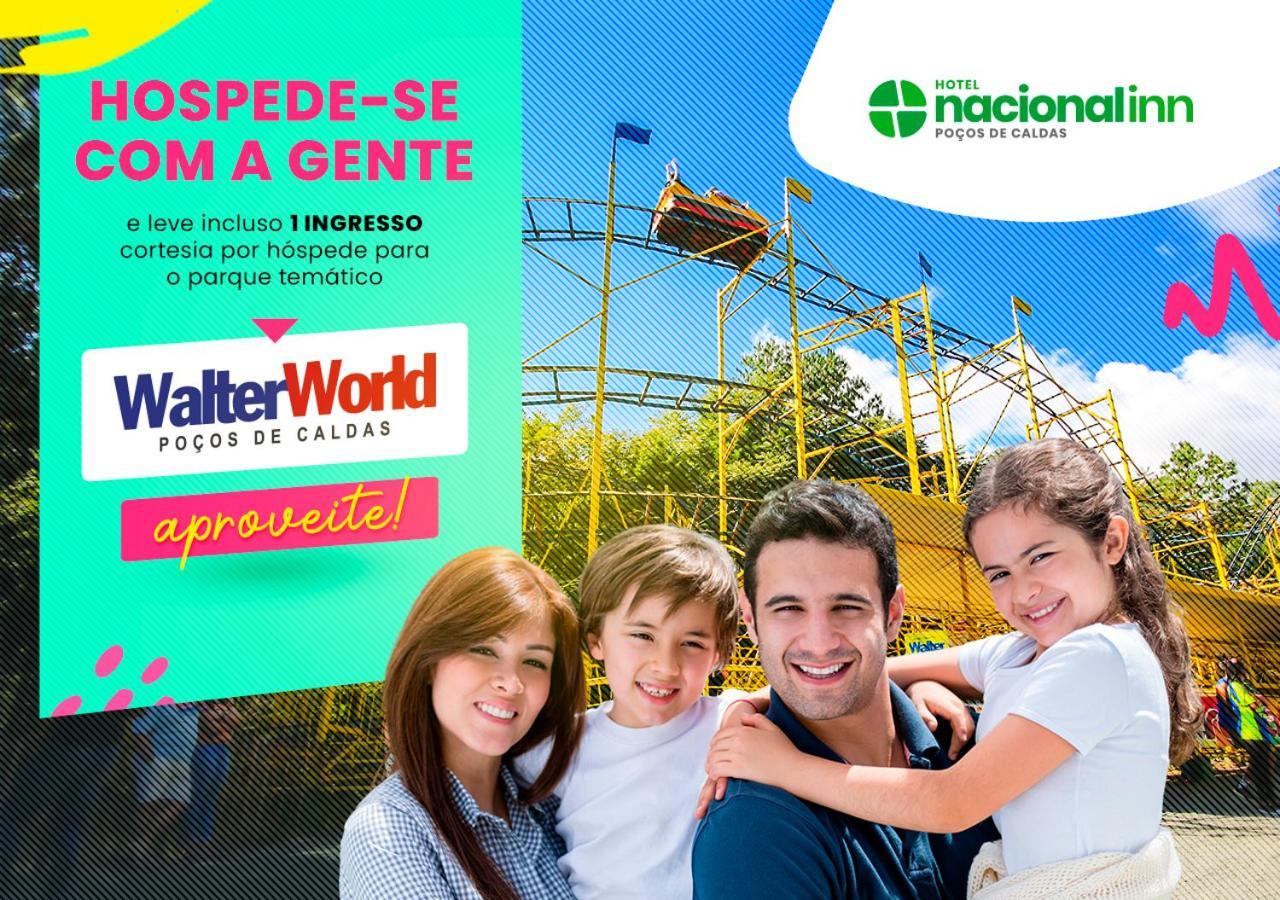 Hotel Nacional Inn Pocos De Caldas - Lazer Completo E Gastronomia No Centro Exteriér fotografie